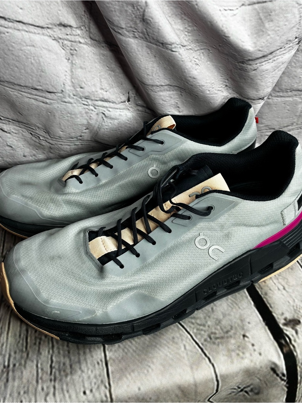 On Cloud Cloudnova Form Glacier (cool Gray) Aurora‎ Running Shoes Women’s Sz 11